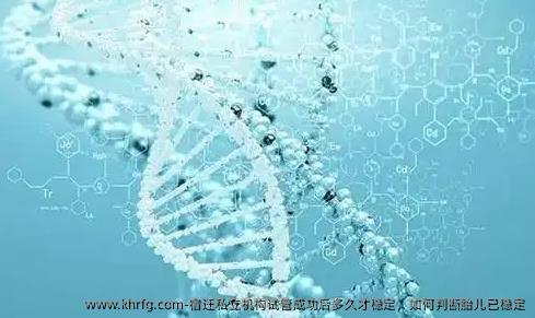 宿迁私立机构试管成功后多久才稳定,如何判断胎儿已稳定