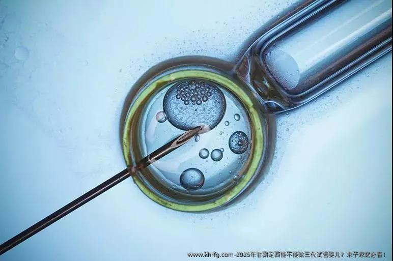 2025年甘肃定西能不能做三代试管婴儿？求子家庭必看！