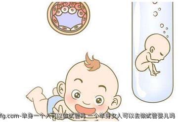 单身一个人可以做试管吗？一个单身女人可以去做试管婴儿吗？
