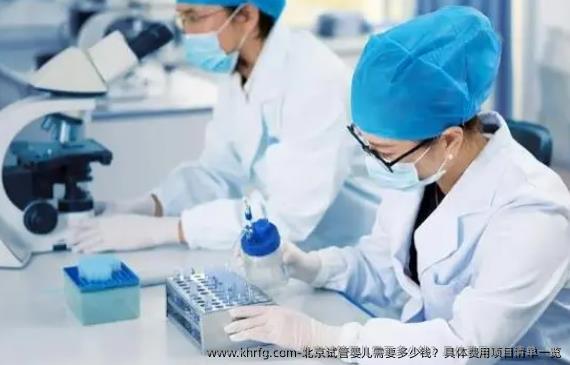 北京试管婴儿需要多少钱？具体费用项目清单一览
