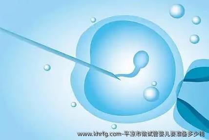 平凉市做试管婴儿要准备多少钱