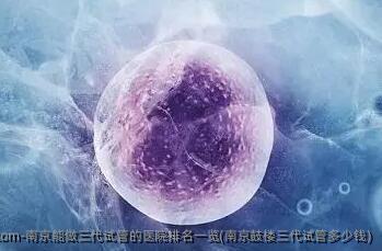 南京能做三代试管的医院排名一览(南京鼓楼三代试管多少钱)