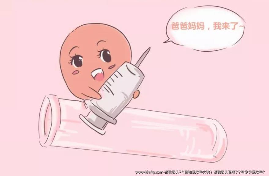 试管婴儿7个胚胎成功率大吗？试管婴儿受精7个有多少成功率？