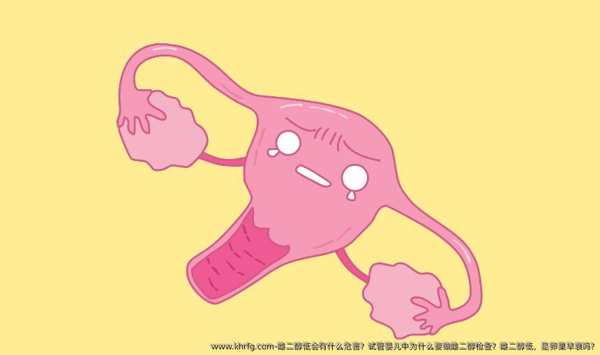 雌二醇低会有什么危害？试管婴儿中为什么要做雌二醇检查？雌二醇低，是卵巢早衰吗?