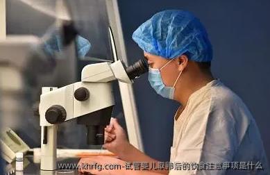试管婴儿卵泡取出后的饮食注意事项是什么