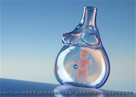 做输卵管造影前需要做什么准备？监测卵泡的较好时间是上午还是下午