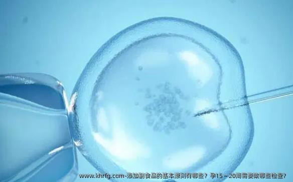 添加副食品的基本原则有哪些？孕15～20周需要做哪些检查？