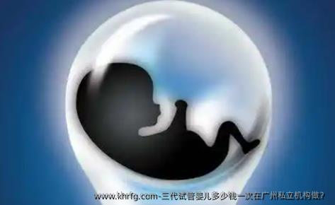 三代试管婴儿多少钱一次在广州私立机构做？