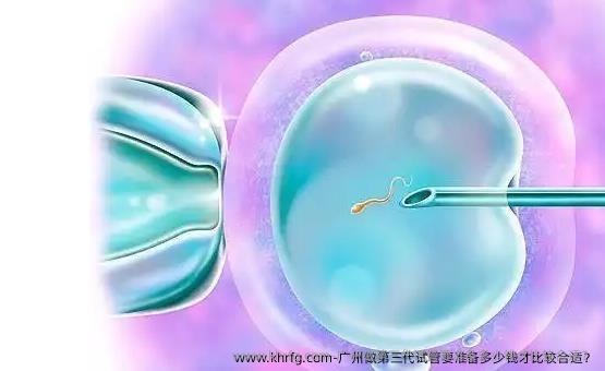 广州做第三代试管要准备多少钱才比较合适？