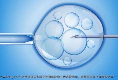 无结婚证去杰特宁生殖医院做三代试管助孕，在费用成本上有哪些优势？